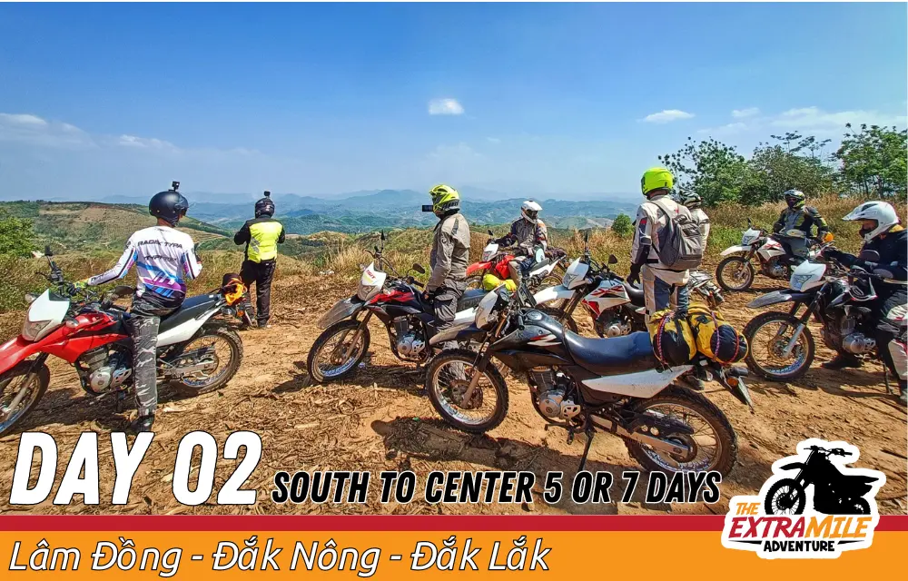 Day 2 - Vietnam - Cross Country - South to Center 5 or 7 Days - The Extra Mile Adventure Motorbike Tours