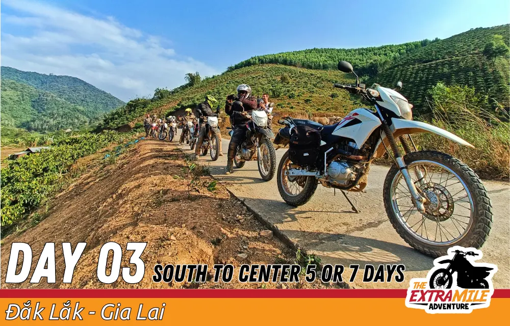 Day 3 - Vietnam - Cross Country - South to Center 5 or 7 Days - The Extra Mile Adventure Motorbike Tours