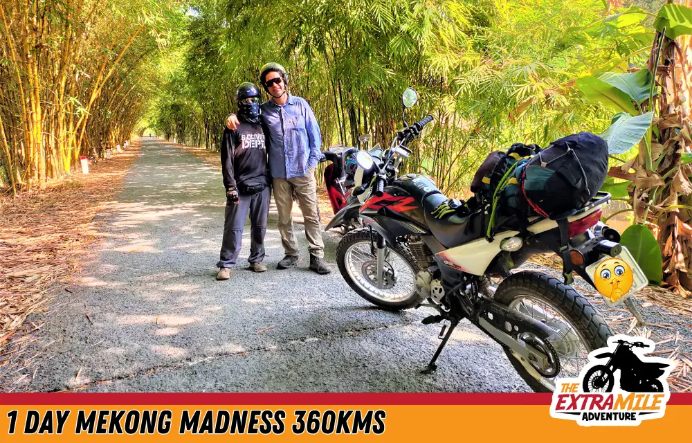 Vietnam - Mekong Delta - 1 Day Mekong Madness 360kms - The Extra Mile Adventure Motorbike Tours