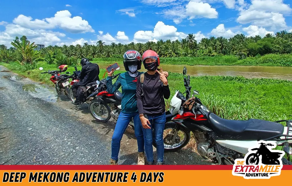 Vietnam - Mekong Delta - Deep Mekong Adventure 4 days - The Extra Mile Adventure Motorbike Tours